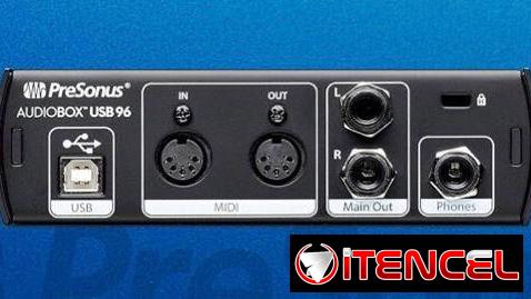 Tarjeta dé sonido marca PreSonus