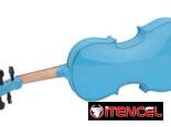 📞53884600.🎇 Violín Acústico 4/4 – Acabado Premium Celeste Azul🎇 Mensajería disponible.🚴