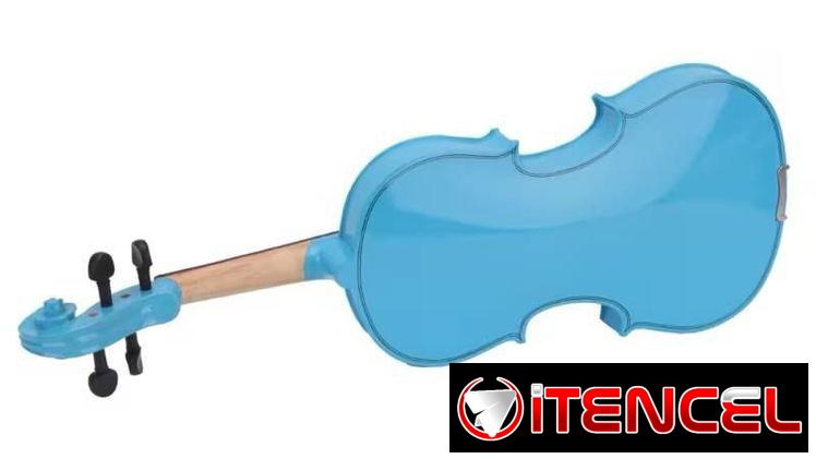 📞53884600.🎇 Violín Acústico 4/4 – Acabado Premium Celeste Azul🎇 Mensajería disponible.🚴