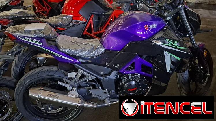 *MOTO DE GASOLINA DEPORTIVA FURIA 250CC 🏍️*  ⚙️𝘾𝘼𝙍𝘼𝘾𝙏𝙀𝙍Í𝙎𝙏𝙄𝘾𝘼𝙎 : • 250 CC  • ⁠