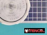 🔆 Lampara Solar 200W. 24cm de diámetro. Para interiores y exteriores cubiertos. 6500K Blanco Frío.  Aprox. 10hr autonom