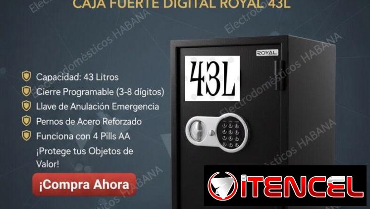 CAJA FUERTE DE 43 LITROS