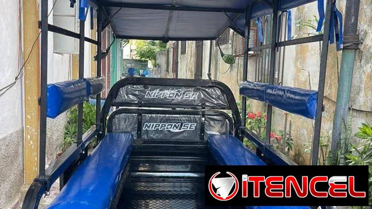 Techos, bancos y escalera para TRICICLOS eléctricos