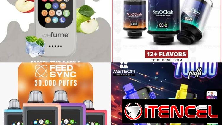 Vaper-Cigarros electrónicos 6mil-8mil-10mil-13mil-15mil-20mil- 40mil -70 mil – 100 mil PUFFS variedad de sabores NUEVOS