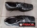 Zapatos de piel negros para uso formal,  de hombre. Número 43, mejor probarselos