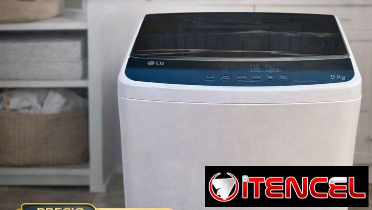 LG Automática de 9 kg ,No es Inverter ,Agua Fria&Caliente ,Smart Motion y Turbo Drum + OFERTA DE 4GB DE DATOS MOVILES