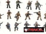 Set de pequeños militares articulados | videojuegoshabana.com