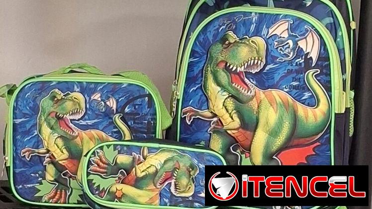 Mochilas de niños con lunchera y cartuchera