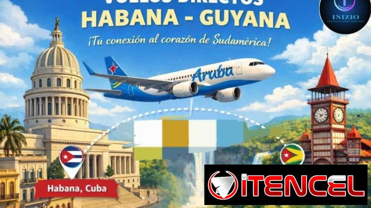 Venta de boletos para Guyana saliendo por varias provincias, además surinam y antigua Bermuda