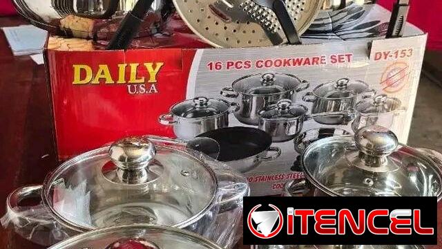 Casuelas dayli acero inoxidable 10 piezas 80 usd