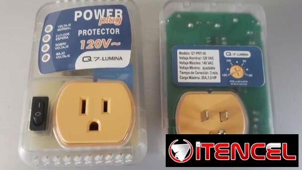 👍PROTECTORES DE VOLTAJE ✅ Q7 LUMINA 110V⚡️‼️ ✅ 💲PRECIO: 1️⃣2️⃣ USD  VOLTAJE NÓMINAL.        : 120 VAC VOLTAJE MAXIMO.