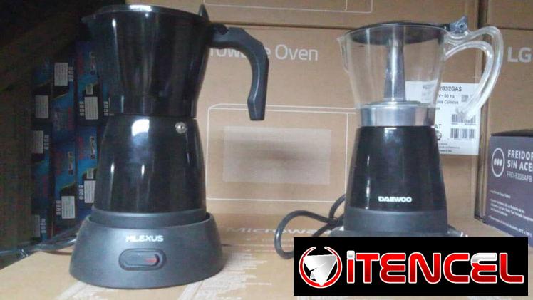 Cafeteras eléctricas 3 y 6 tazas, varias marcas, garantía y transporte 56194215
