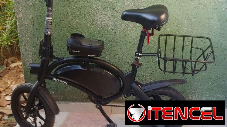 Bici eléctrica (de uso) marca Jetson haciendo 15 km a máxima velocidad