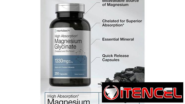🛒✔ Glycenato de Magnesio 240 TAB de 1330mg , precio 27 $