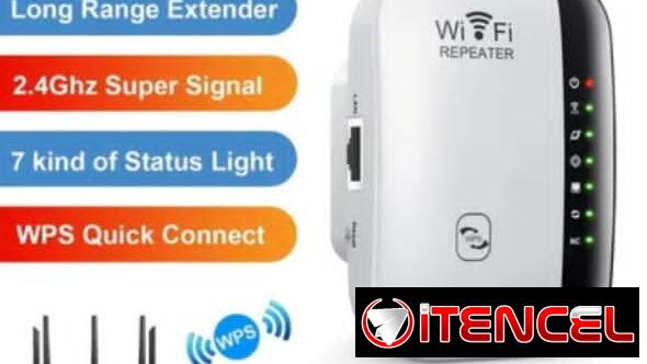 Repetidor wifi. Extensor de rango wifi.
