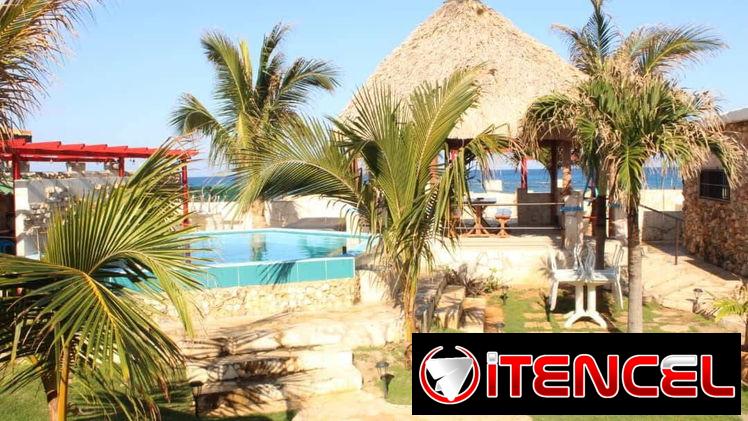 🌅 Casa de renta en Santa Fé frente al mar | 3 habitaciones | Jacuzzi + piscina | Capacidad para 8 personas