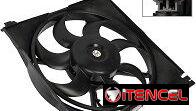 Ventilador de refrigeración del radiador  compatible para 2001-2006 para Hyundai para Santa Fe
