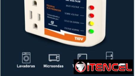 Reguladores de voltaje de 1 Toma 8usd – 2 Toma 10usd y 3 Toma 12usd