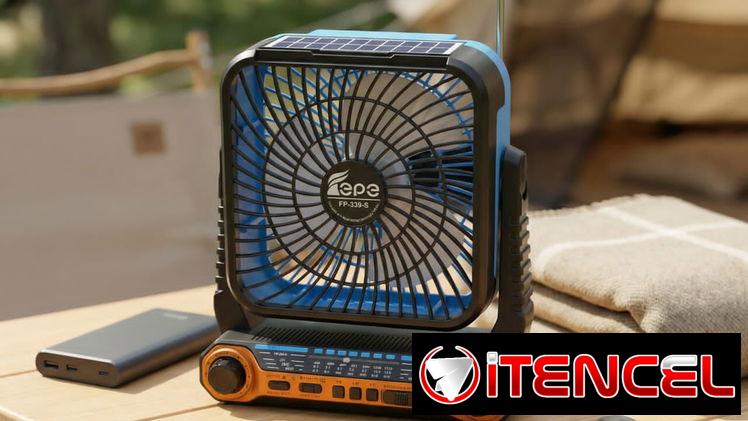 🌬️🔋 ¡VENTILADOR MULTIFUNCIONAL FP 339! 🔋🌬️