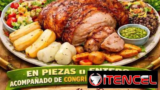 El cerdo asado para ocasiones especiales