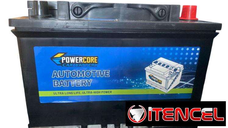 Batería de Autos Amp: 75 Ah Volt: 12 V Powercore, De Ácido, Listas para usar del Año 2025 Precio:$120 USD Transporte Inc