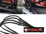 Cuerdas elásticas para motos y bicicletas. Mensajería y casco.