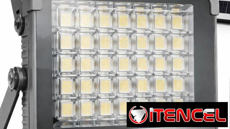 Lámpara LED recargable con panel solar mensajería gratis