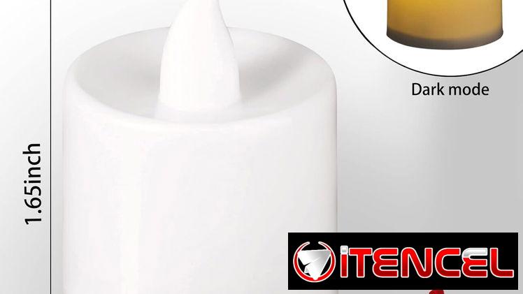🕯️​ MINI VELAS LED PARA DECORACION 🕯️​ LUZ CALIDA 🕯️​ 2 BATERIAS INCLUIDAS 🕯️​5.887.23.60