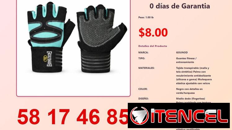 GUANTES DE ENTRENAMIENTO CON MUÑEQUERAS