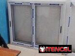 Carpintería de aluminio y cristal , puertas y ventas de aluminio y cristal , bajo de mesetas , paño fijo