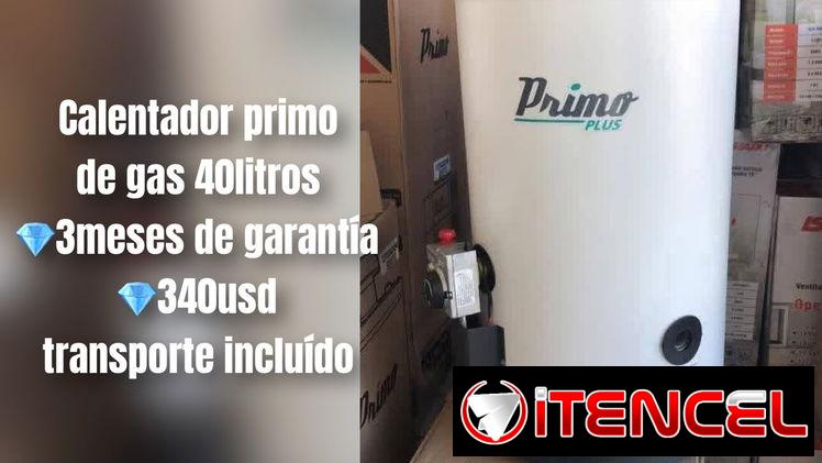 Calentador de gas y eléctricos