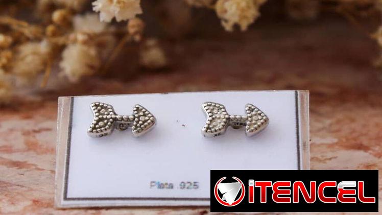 Aretes de plata s925