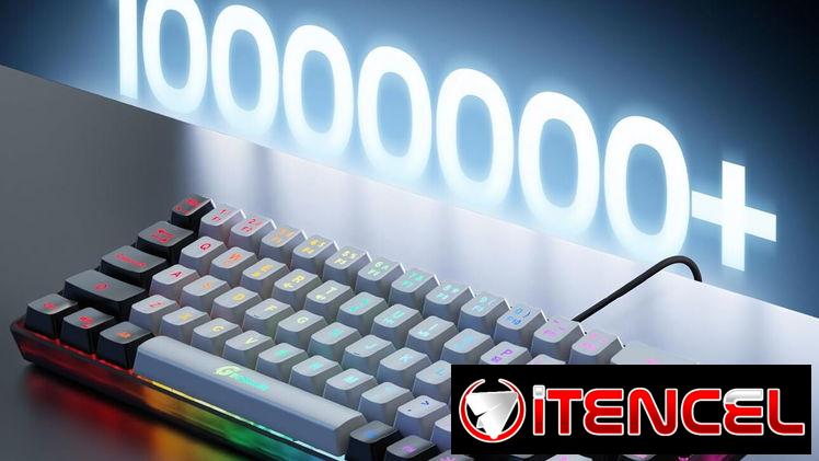 ⌨️ GEODMAER Teclado Gamer 65% (68 teclas) ⌨️