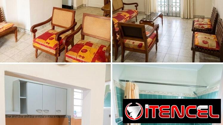 Renta de apartamento de construcción capitalista en El Vedado (J y Línea)