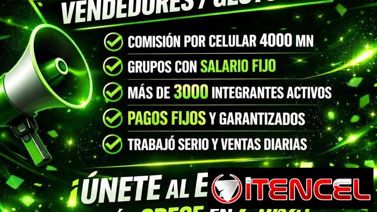 Buscamos gestores para venta de celulares