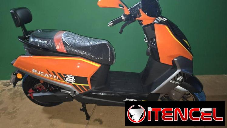 Moto eléctrica topmaq y BUCATTI último modelo 2026