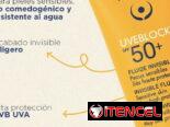 Protector Solar Isispharma Uveblock SPF 50+ Dry Touch 40 mL