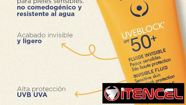 Protector Solar Isispharma Uveblock SPF 50+ Dry Touch 40 mL