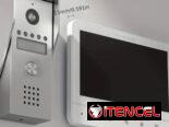 Timbre intercomunicador ,Videoportero con pantalla de 7 pulgadas , vision nocturna por cable video de alta calidad