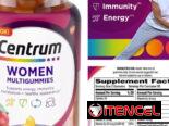Multivitaminas Centrun woman y Men de gomitas 100 tab y 170 tab pomos sellados