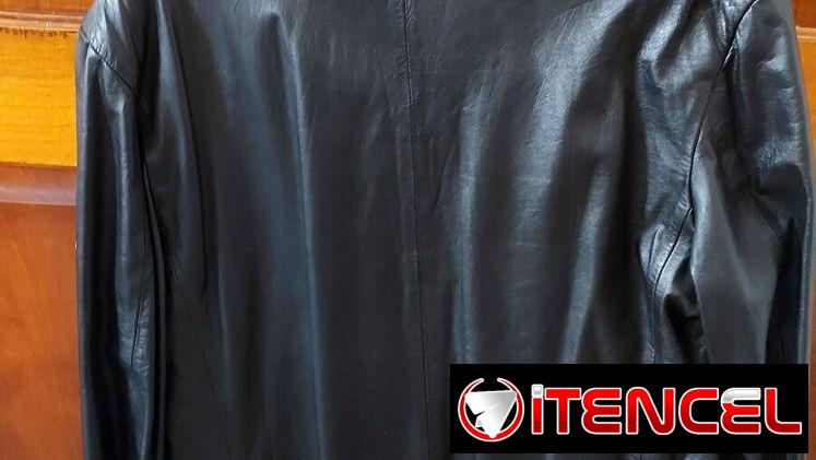 ABRIGO TIPO BLASER DE PIEL MARCA ARIZONA TALLA XL. Llamar a Pavón 52430370