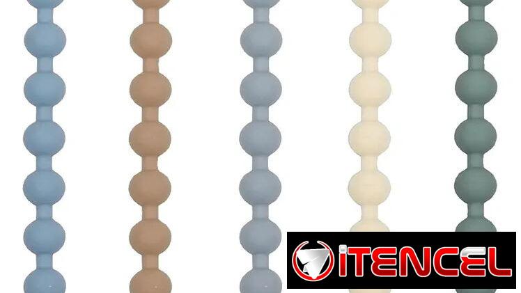 Clip para chupete de bebe (tete), portachupetes de silicona