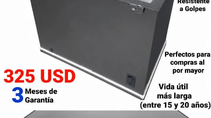 Nevera Horizontal 300L |Garantía de 3 meses y transporte incluido .