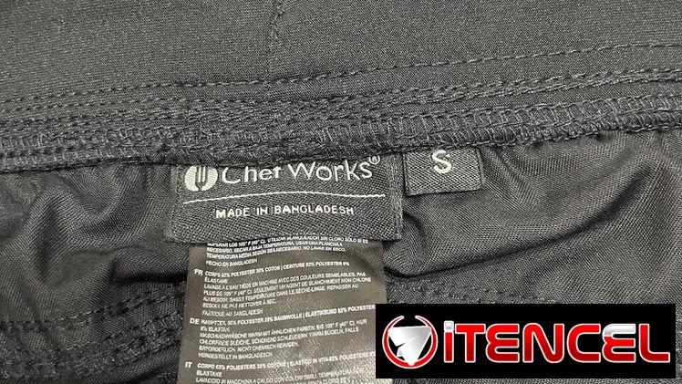 Pantalones para trabajadoras de gastronomía