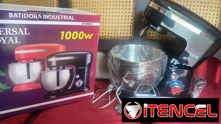 Mezcladora universal universal royal 1000w 6 velocidades