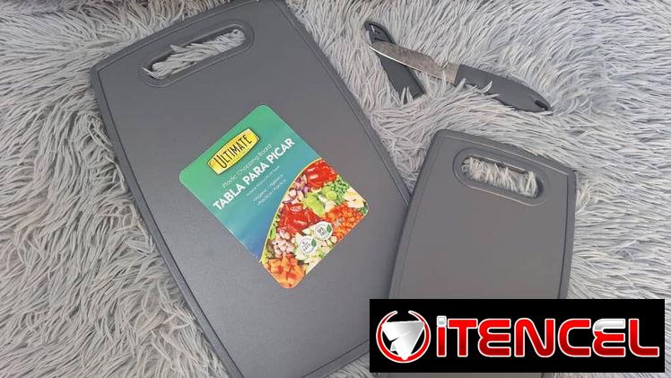 Set de 2 tablas para cortar con cuchillo