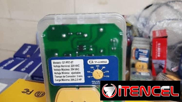 👍PROTECTORES DE VOLTAJE ✅ De 220V⚡️ Q7 LUMINA  💲PRECIO: 1️⃣2️⃣ USD VOLTAJE NÓMINAL.        : 220 VAC VOLTAJE MAXIMO.