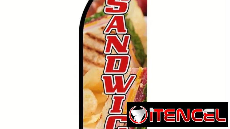 Indicadores de ubicación de expendio de sandwiches