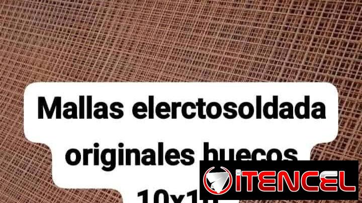 Malla electrosoldada originales 10×10