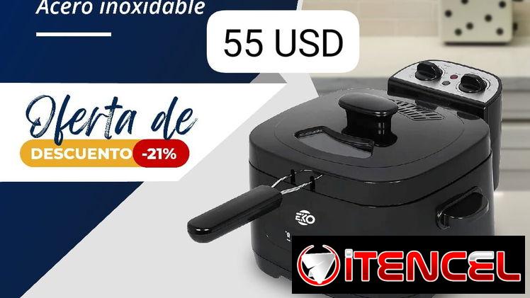Freidora eléctrica de aceite de 2.5 litros